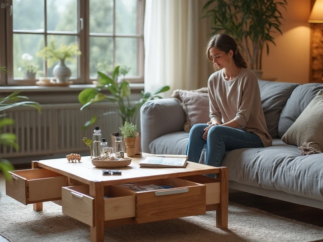Couchtisch-Schubladen: Zum Sofa ausrichten oder anders? Die entscheidende Wohnfrage