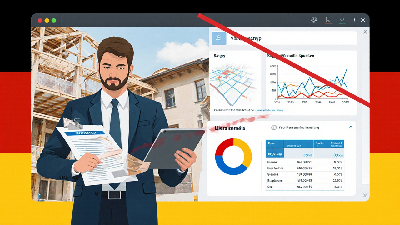 Vergleich: Menschliche Expertise vs. digitale Schätzung bei Immobilienbewertung.