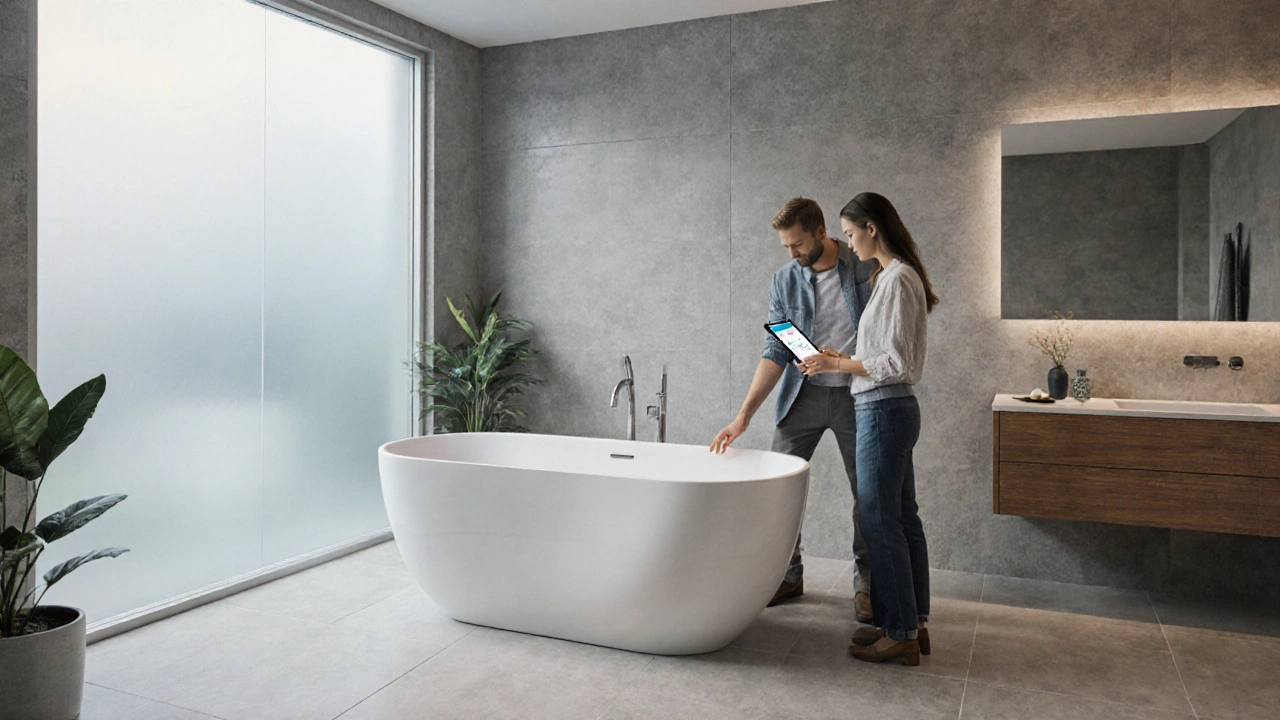 Wie viel kostet eine freistehende Badewanne? - Preise 2025 im Überblick