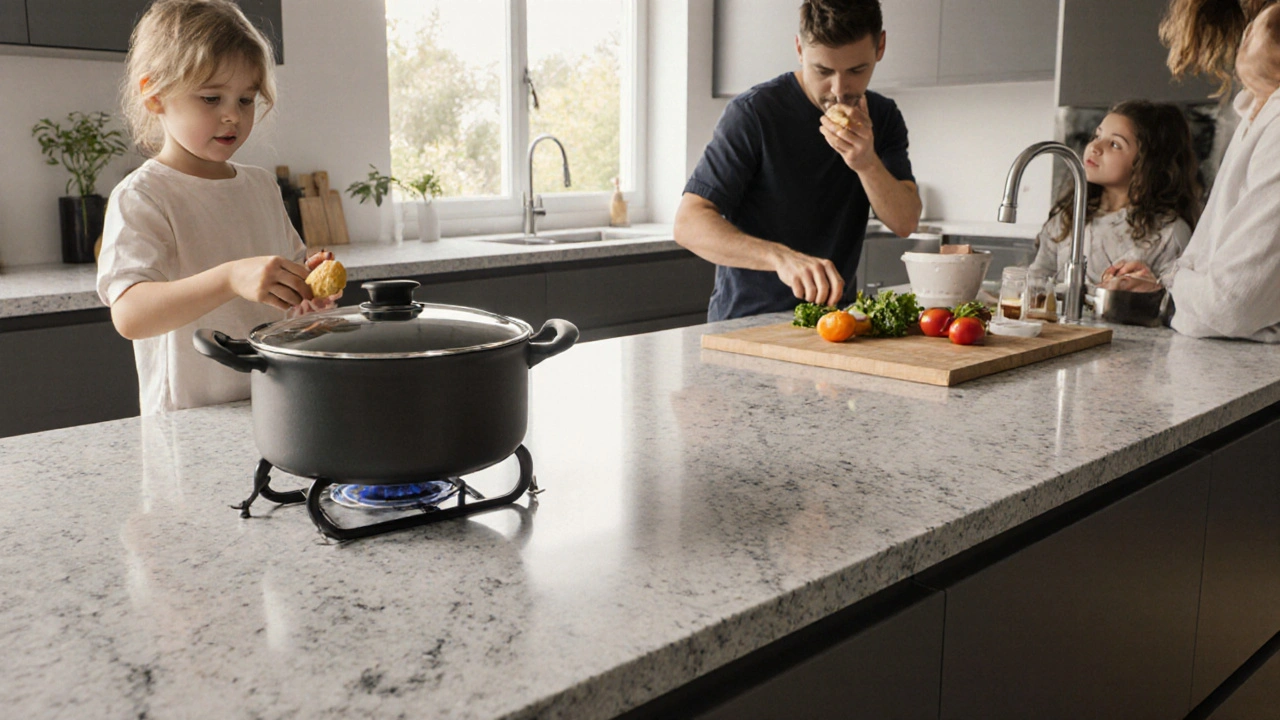 Küchenarbeitsplatte erneuern: Die besten Materialien und ihre Preise im Vergleich 2025