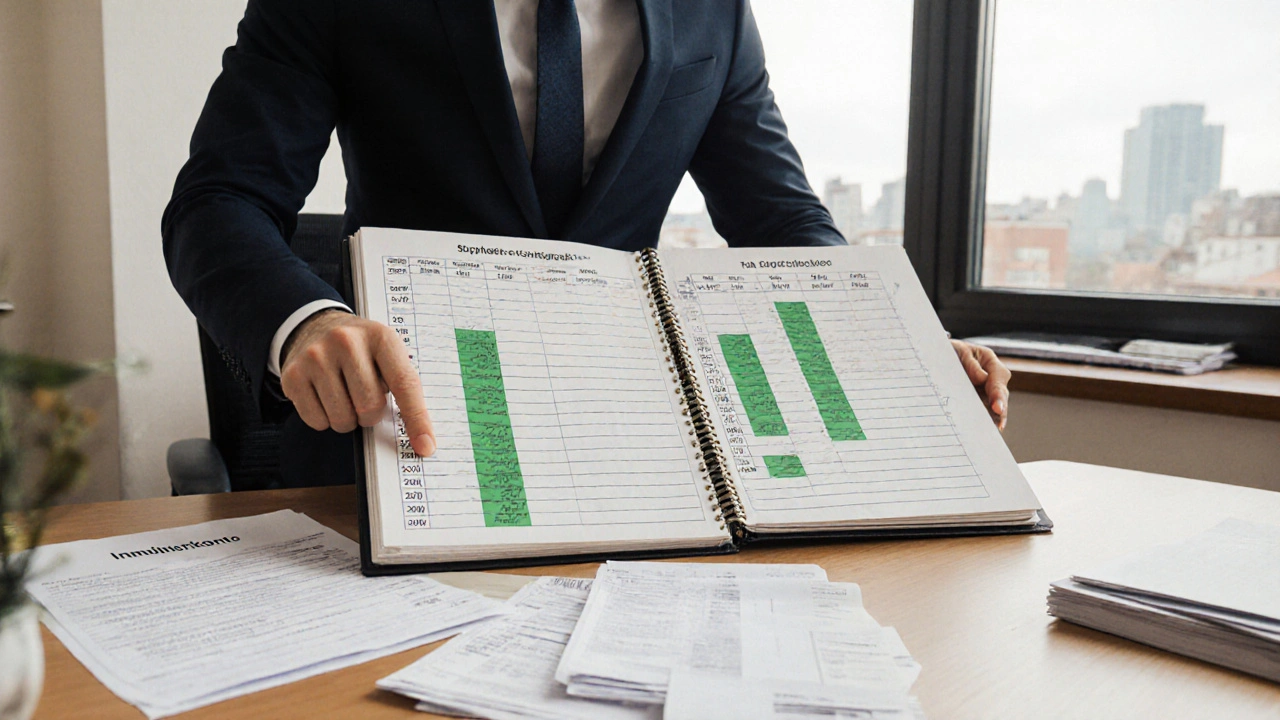 Steuerberater erklärt Abschreibungsplan für eine vermietete Immobilie