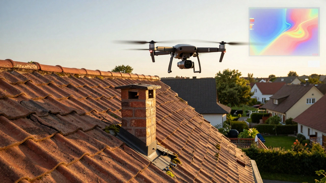 Dachinspektion per Drohne: Kosten und Nutzen für Hausbesitzer