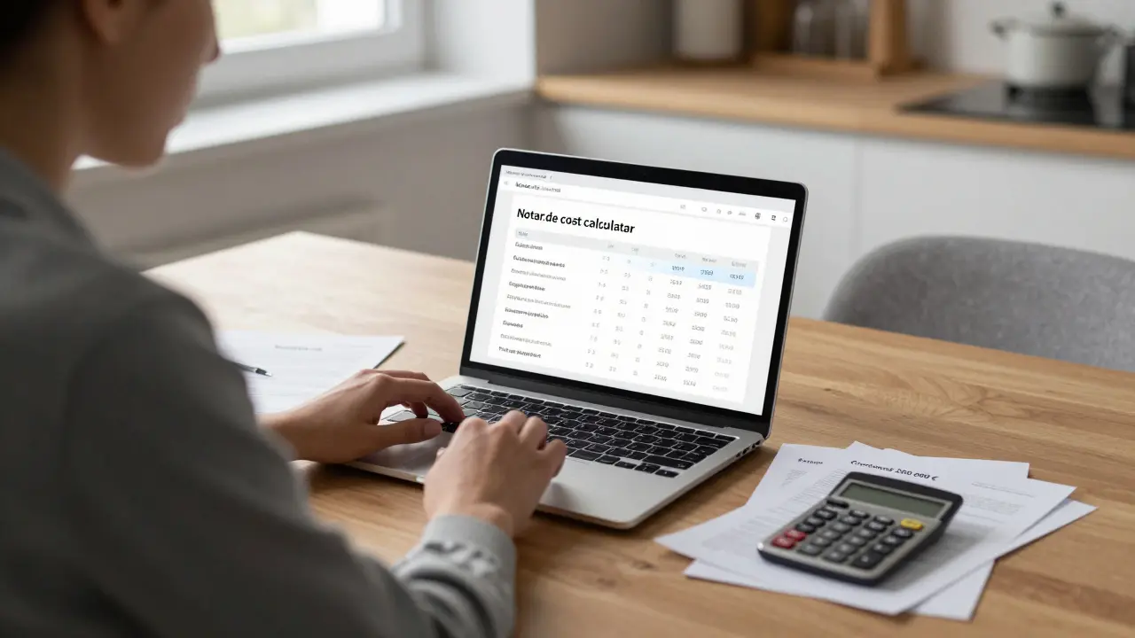 Notarkostenrechner für Immobilien: So berechnen Sie die Kosten online richtig