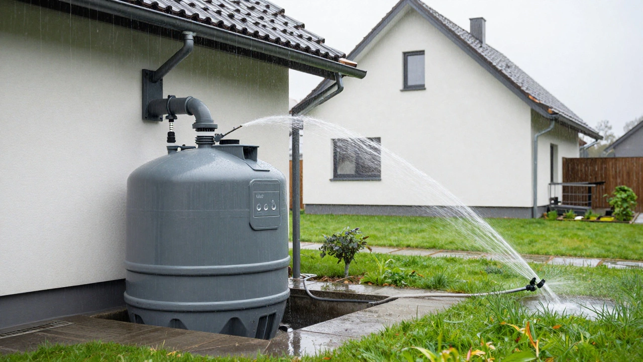 Regenwassernutzung am Haus: Systeme, Kosten und Amortisation im Überblick