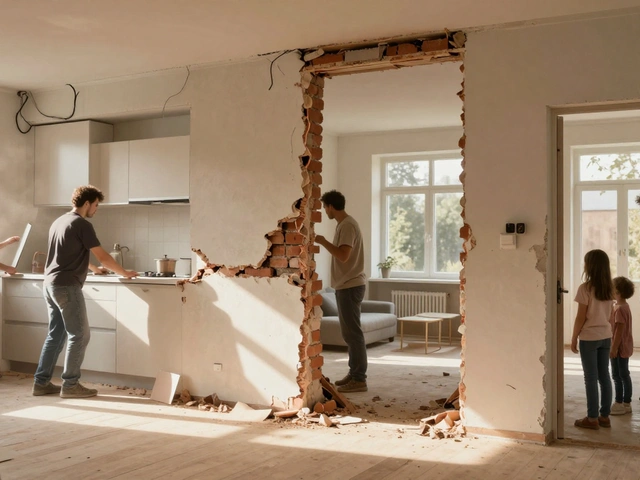 Großzügiger Umbau im Einfamilienhaus: Wände entfernen und Grundriss verändern - So geht’s richtig