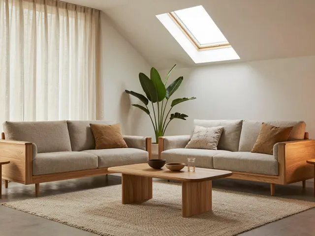 Nachhaltiges Wohnzimmer einrichten: Umweltfreundliche Möbel und Textilien für ein gesundes Zuhause