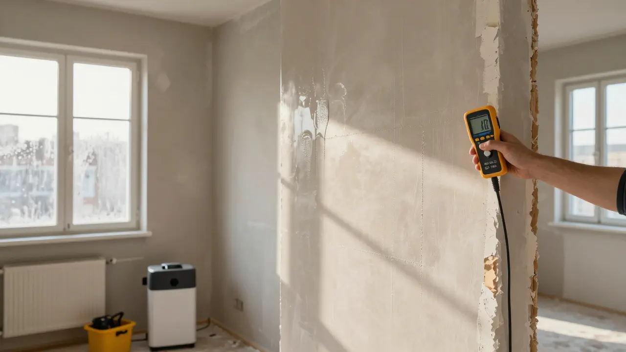 Baustellenfeuchte nach Renovierung: Wie lange muss man wirklich trocknen lassen?
