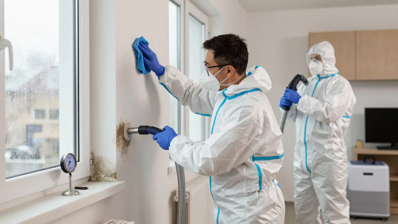 Gesund wohnen nach Schimmelschaden: So funktioniert die richtige Reinigung und Freimessung