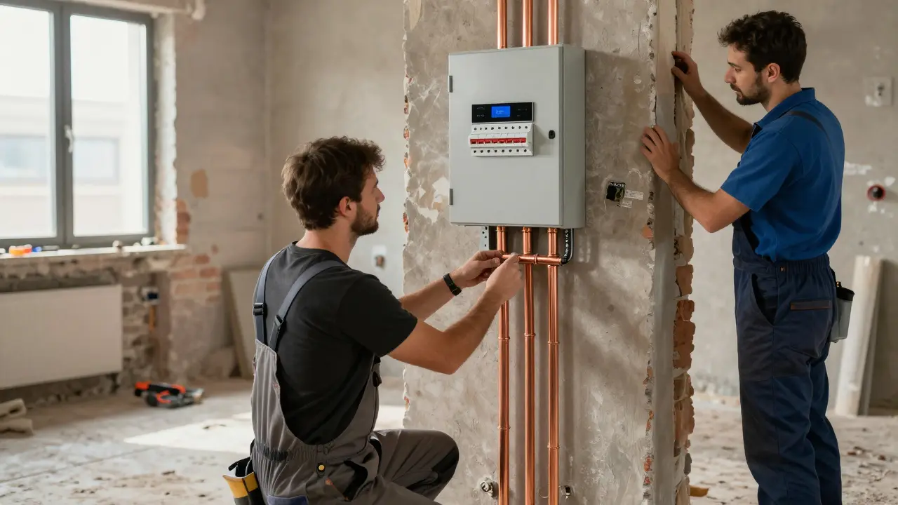 Haustechnik modernisieren: Elektro, Heizung und Wasserleitungen erneuern - So sparen Sie langfristig und bleiben gesetzlich auf der sicheren Seite