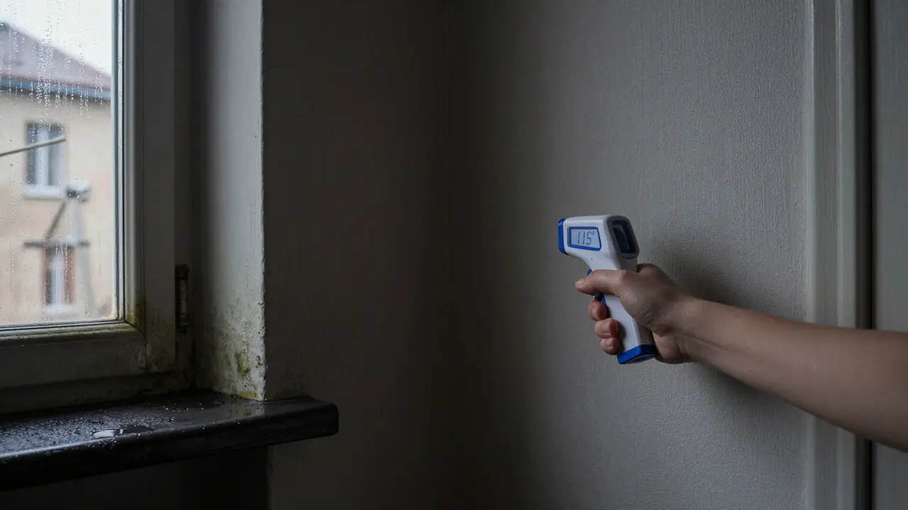 Kaltes Eck im Raum: Ursachen, Dämmung und Luftführung gegen Schimmel