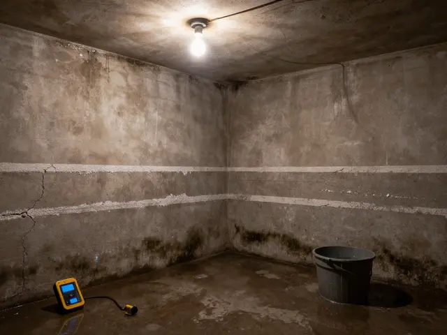 Keller und Fundament bei Bestandsimmobilien prüfen: Risse und Feuchtigkeit erkennen und bewerten