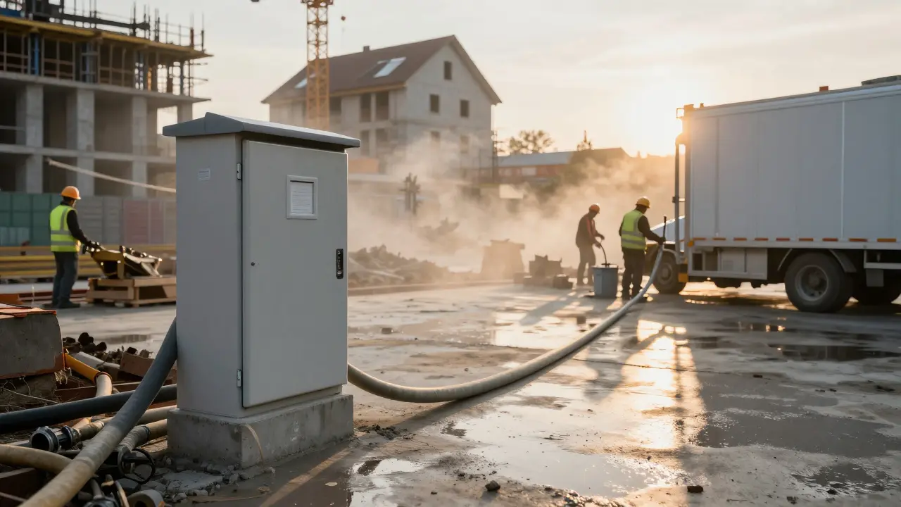 Baustrom und Bauwasseranschluss: Zuständigkeiten, Kosten und wie Sie Verzögerungen vermeiden