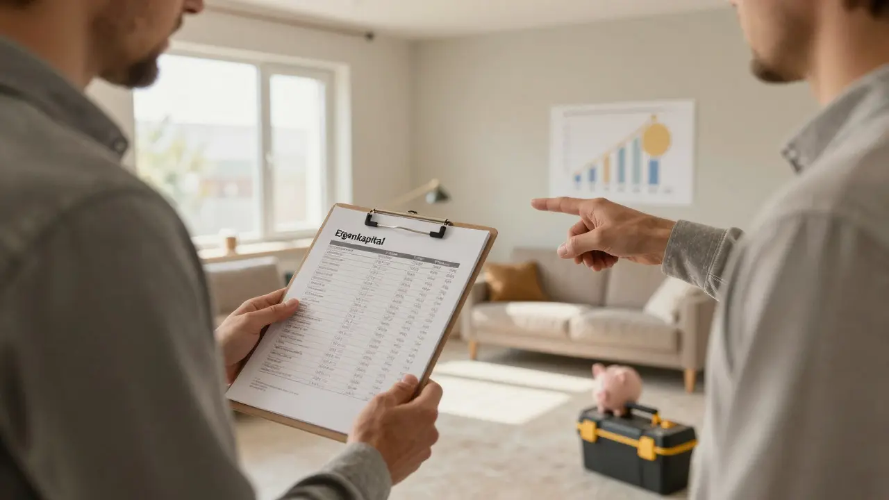 Eigenkapital für Renovierungskredit: Wie viel ist wirklich nötig fürs Haus?