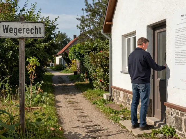 Gebühren für Grunddienstbarkeiten und Wegerechte beim Hauskauf: Was Sie wirklich zahlen müssen