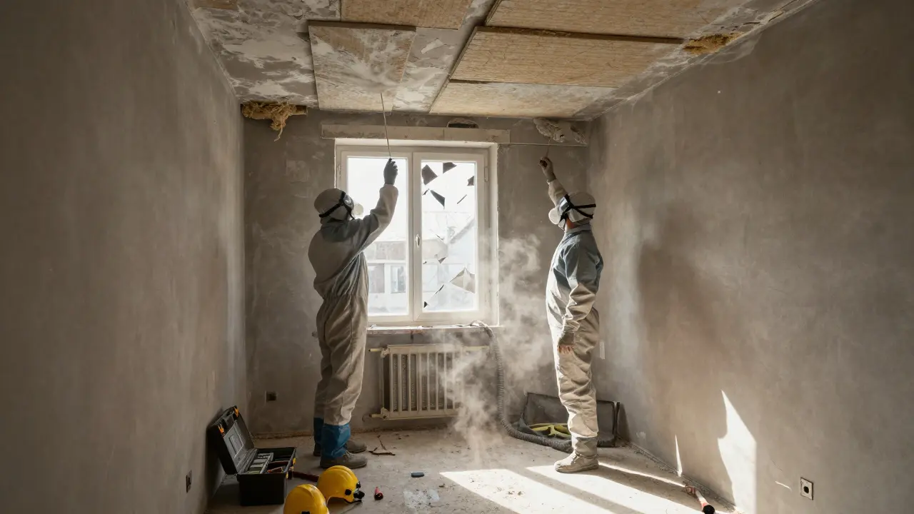 Risiken bei der Altbausanierung: Schadstoffe, Überraschungen und Kosten im Überblick