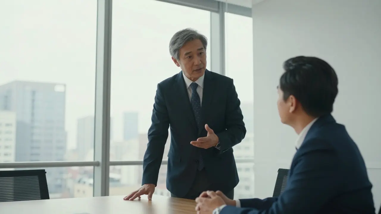 Steuerberater und Klient besprechen Immobiliengewinn