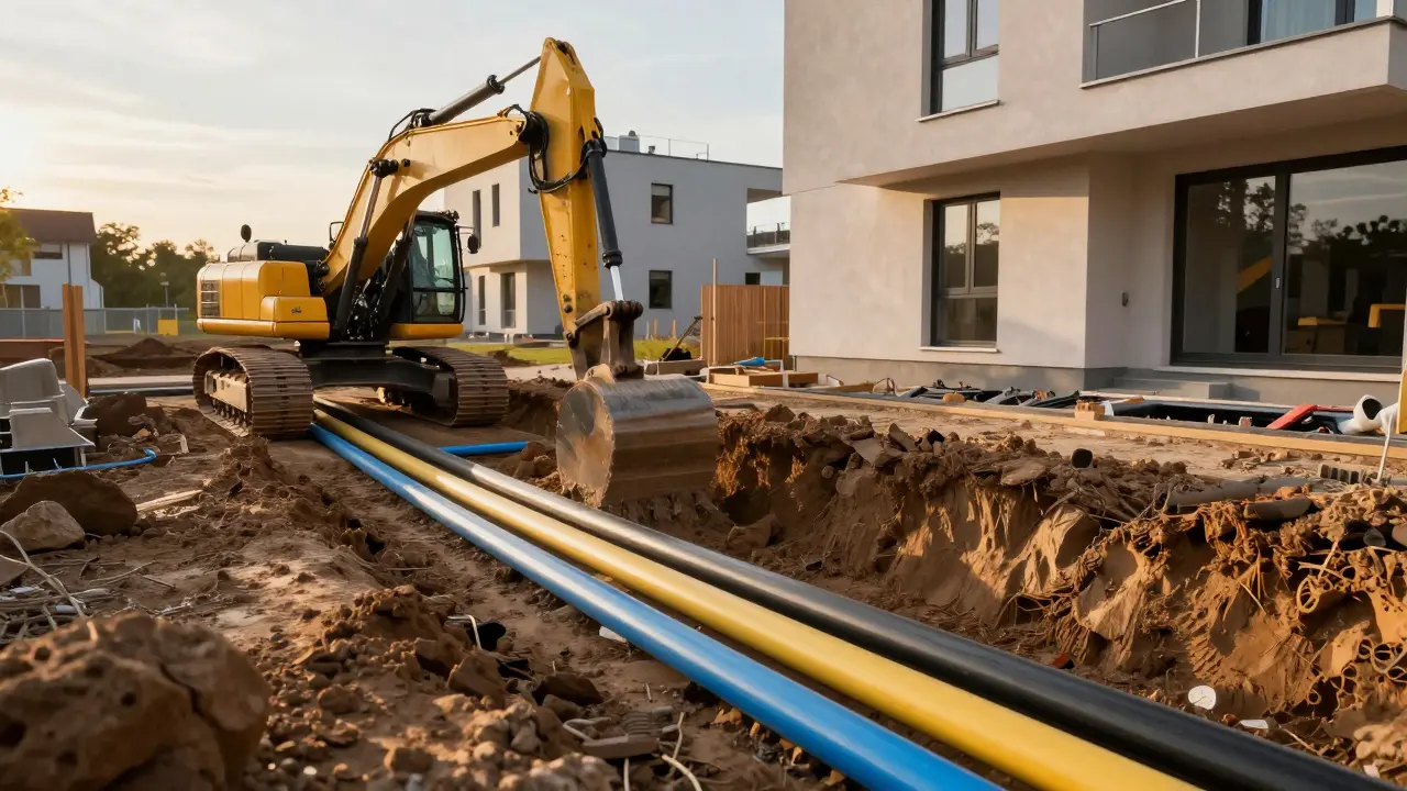 Anschlusskosten im Neubau: Strom, Wasser & Telekom richtig kalkulieren