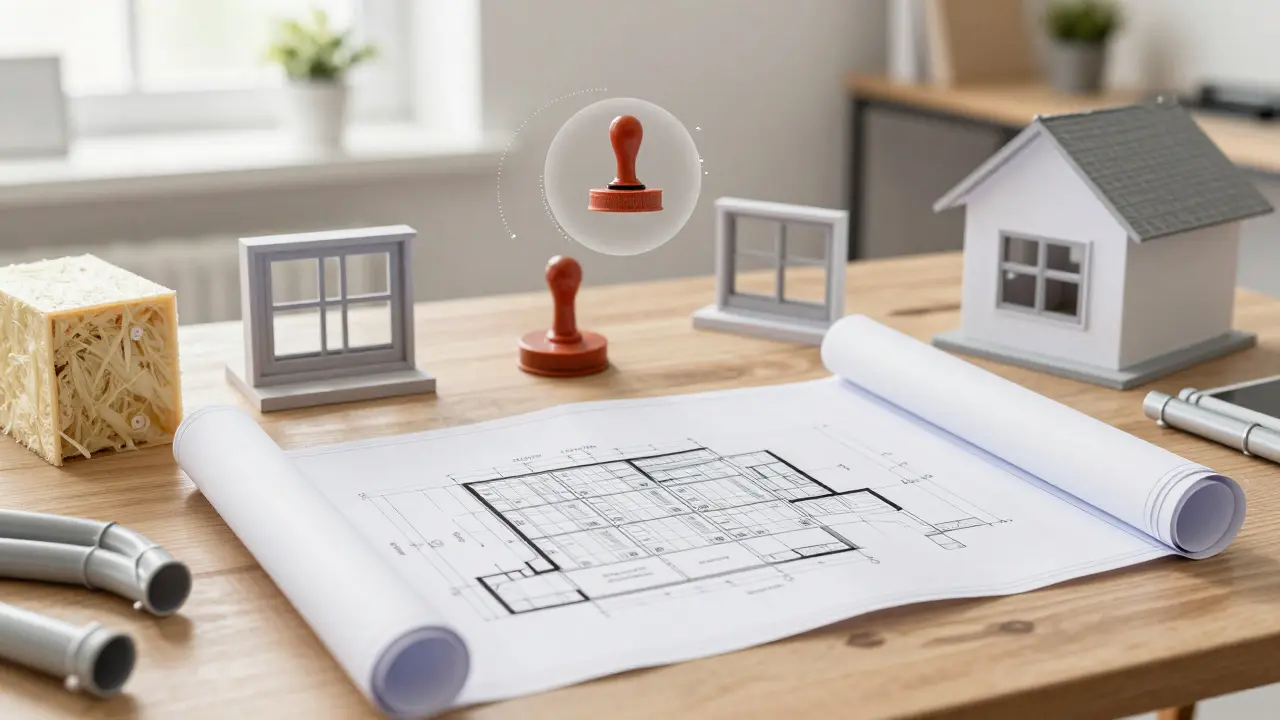 Bauplan und Materialien für eine strukturierte Sanierung