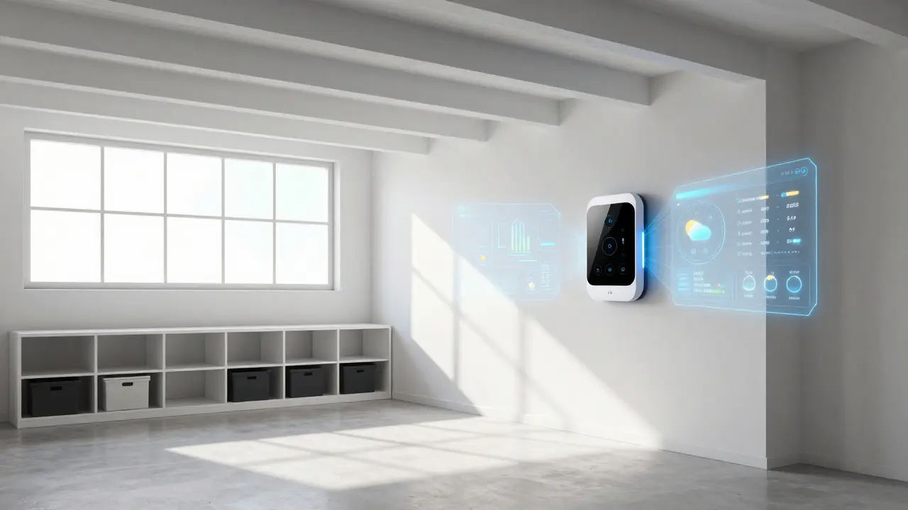 Trockener, sauberer Keller mit Smart-Home-Lüftungssteuerung