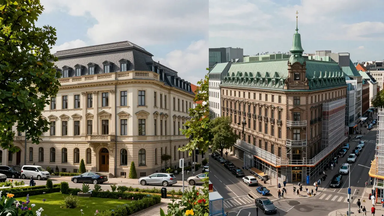Vergleich der Sanierungswirtschaftlichkeit in verschiedenen deutschen Städten