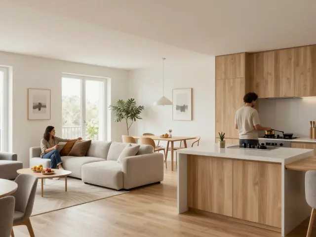 Offenes Wohn-Esszimmer einrichten: Zonenplanung und Möbel im Wohnzimmer
