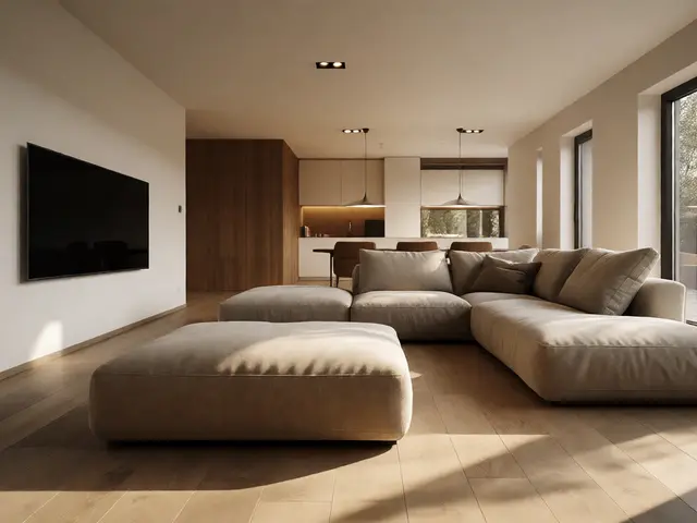 Sofa im Wohnzimmer positionieren: L-Form, U-Form & Sitzgruppen richtig stellen