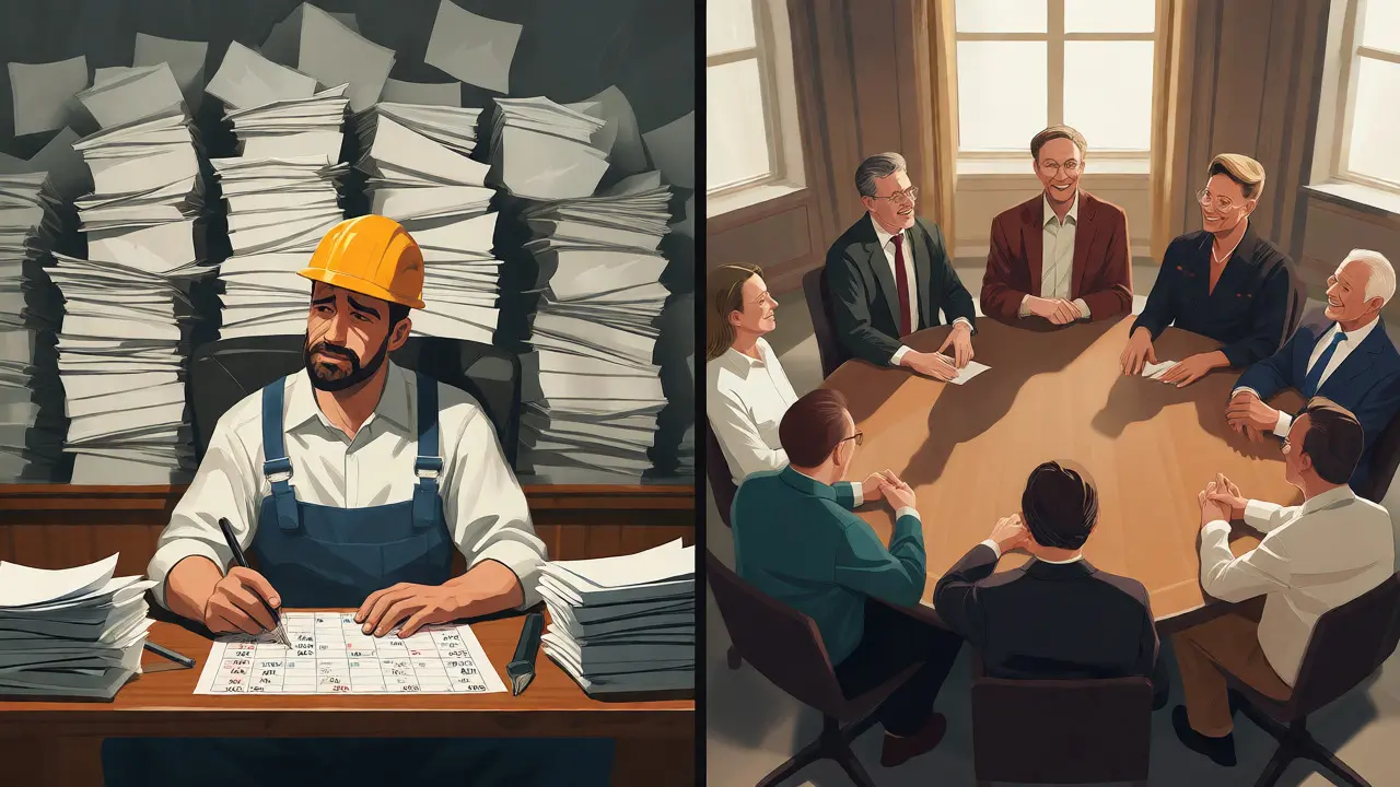 Vergleich zwischen deutscher Bürokratie und niederländischem Konsensmodell