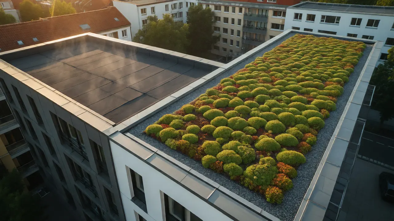 Dachbegrünung: Klimaeffekte messbar machen und richtig pflegen