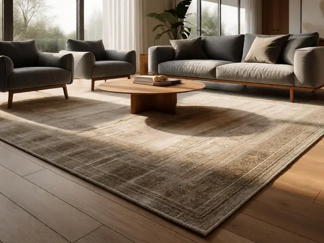 Teppich im Wohnzimmer richtig platzieren: Die 3 goldenen Regeln